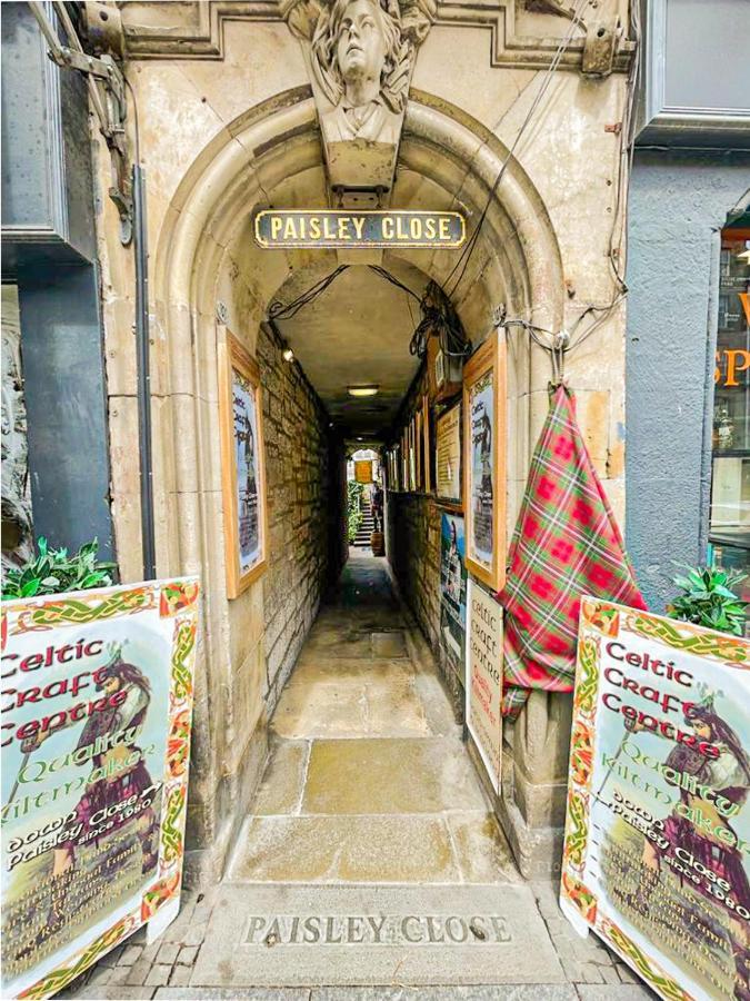 شقة Lively & Energetic 2Br On The Royal Mile إدنبرة المظهر الخارجي الصورة